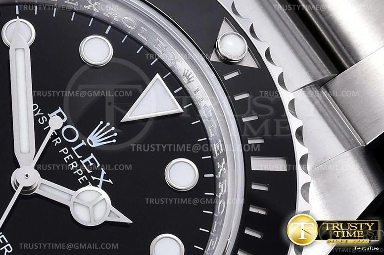 0814 ROLSUB0281 – Submariner 114060 904L SS SS Blk V10 Noob SA WaterResistant 1036